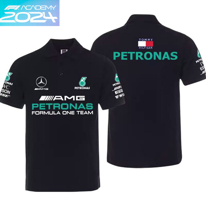 2024 Polo Mercedes-AMG Petronas Formula One Team Coton Homme